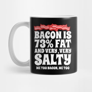 Bacon Is 73% Fat Mug